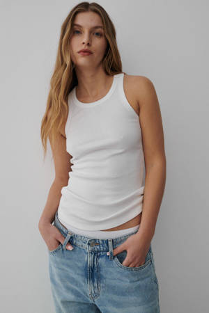 5,776 White Tank Tops For Women Stock Photos, High-Res Pictures, and Images  - Getty Images