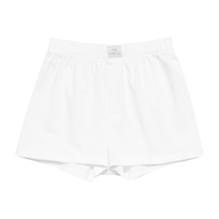 HIBOU White Boxers for Boys