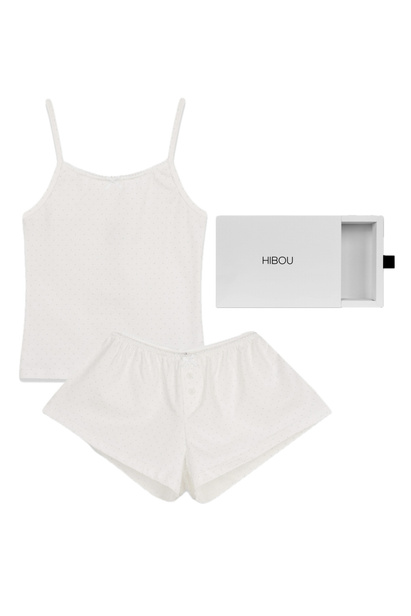 Grey Dotted Gift Set "Rosie"