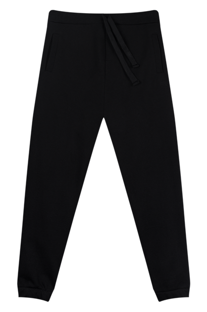 Black Organic Sweatpants for Men