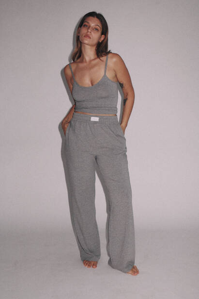 Melange Trousers