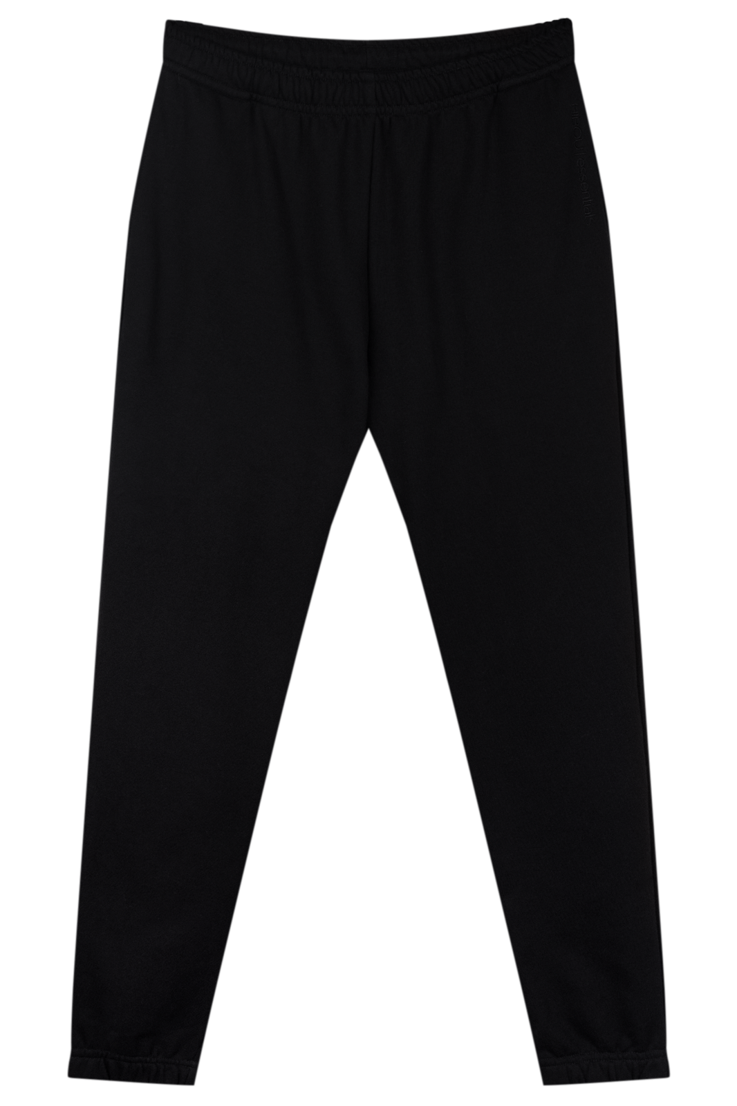 Black Organic Oversize Sweatpants