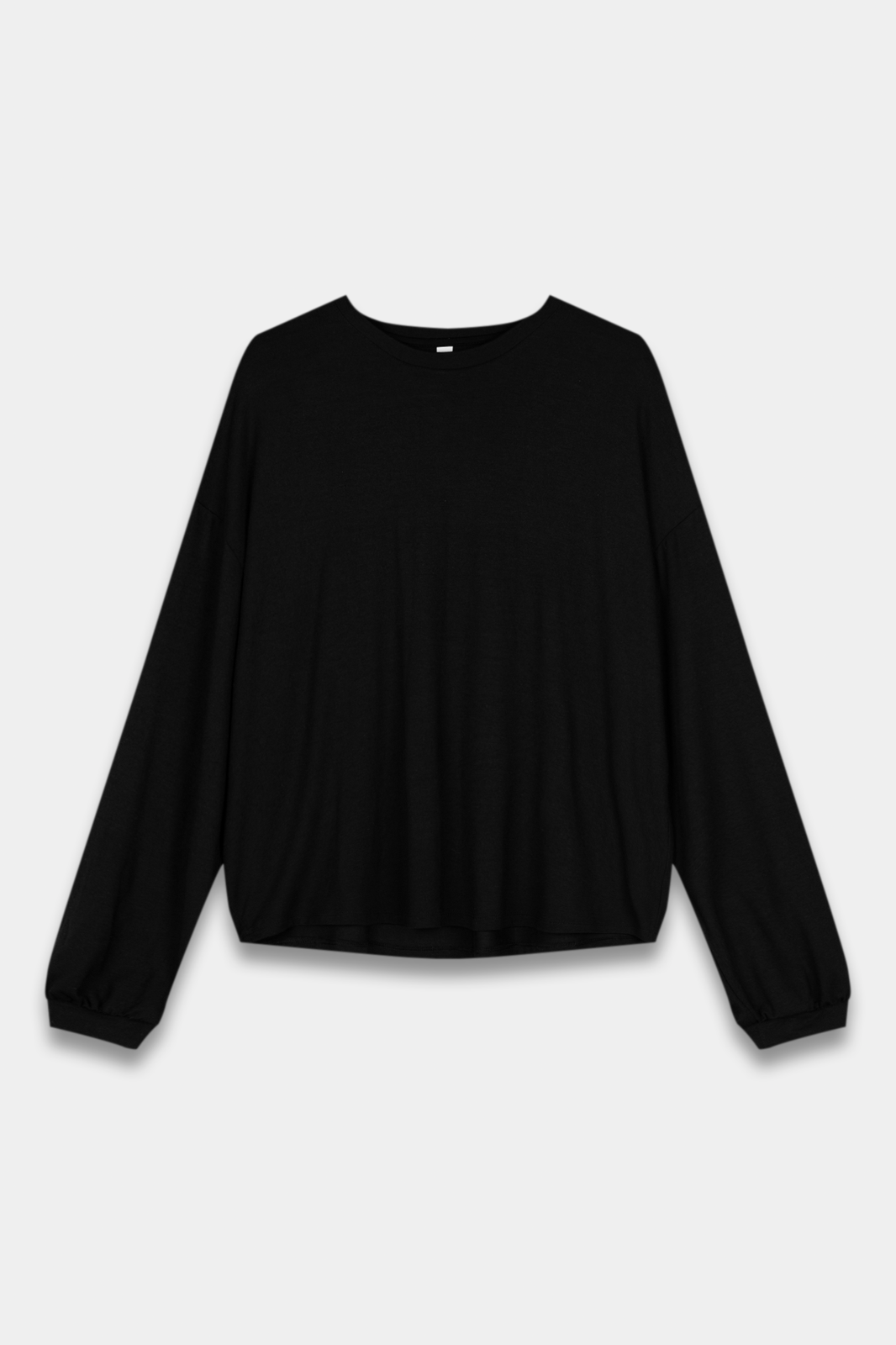 Black Thin Sleep Sweatshirt