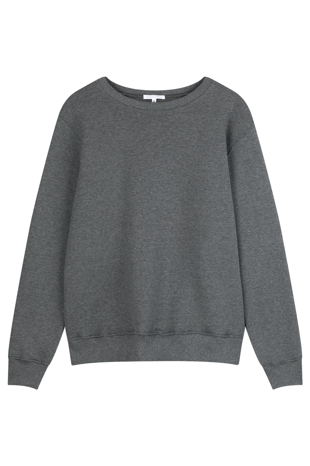 Dark Melange Basic Sweatshirt for Men