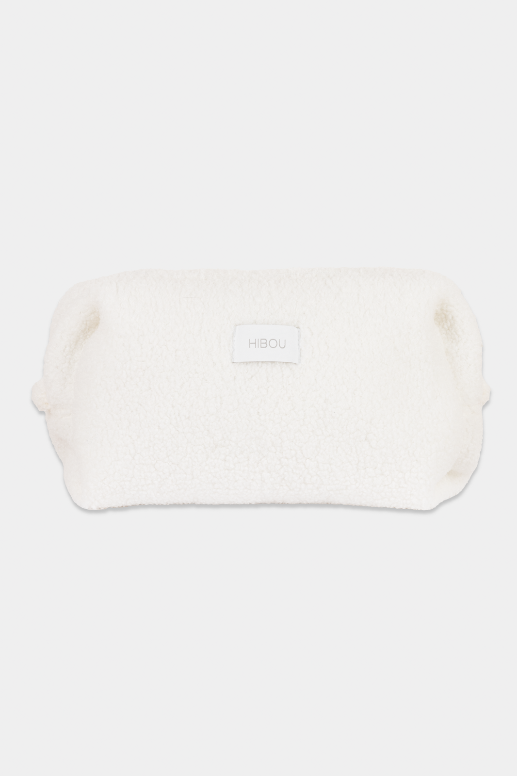 Large Teddy Toiletry Bag in Off-White