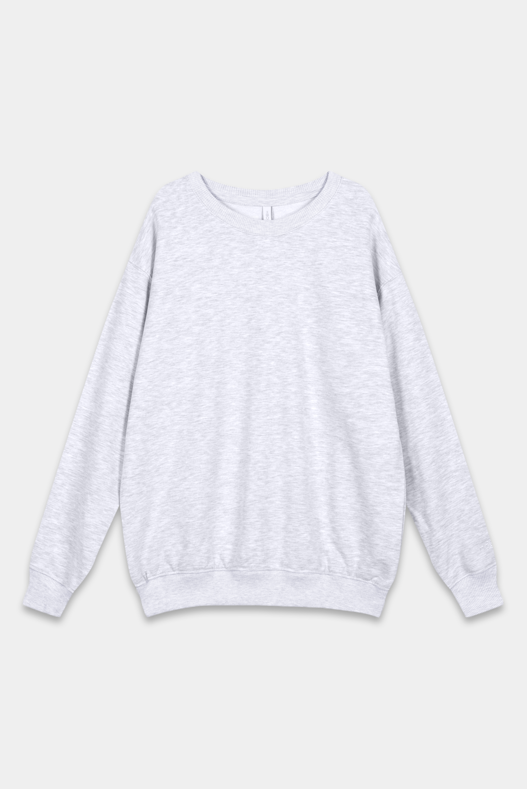 Light Melange Oversize Hailey Sweatshirt