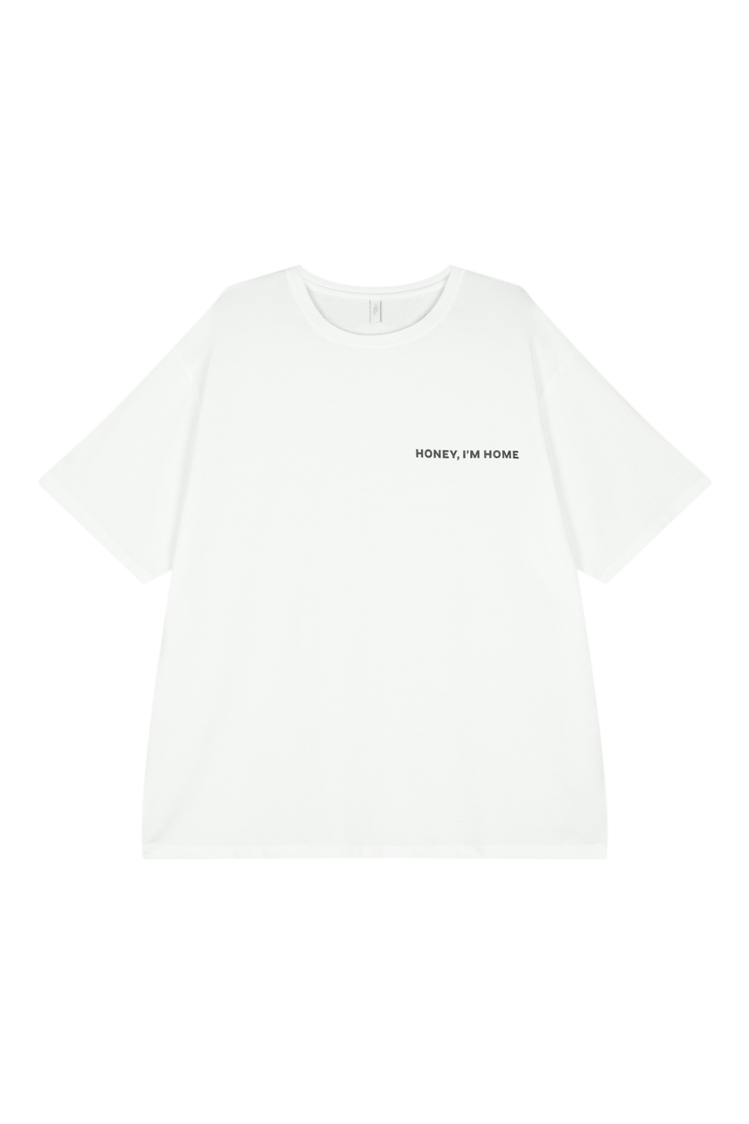 Off White Oversize Unisex T-shirt 