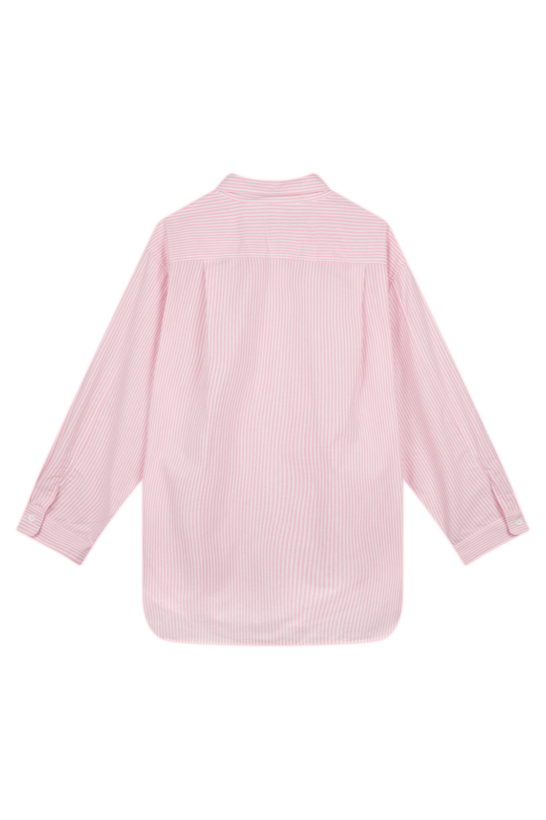 Pink Striped Oversize Shirt