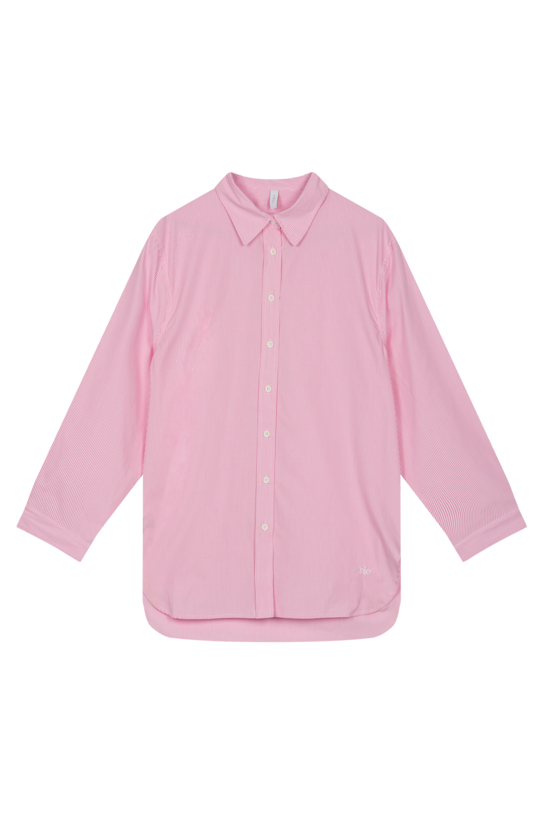 Pink Striped Oversize Shirt | New in Women \ Pajamas Women \ Tops Women ...