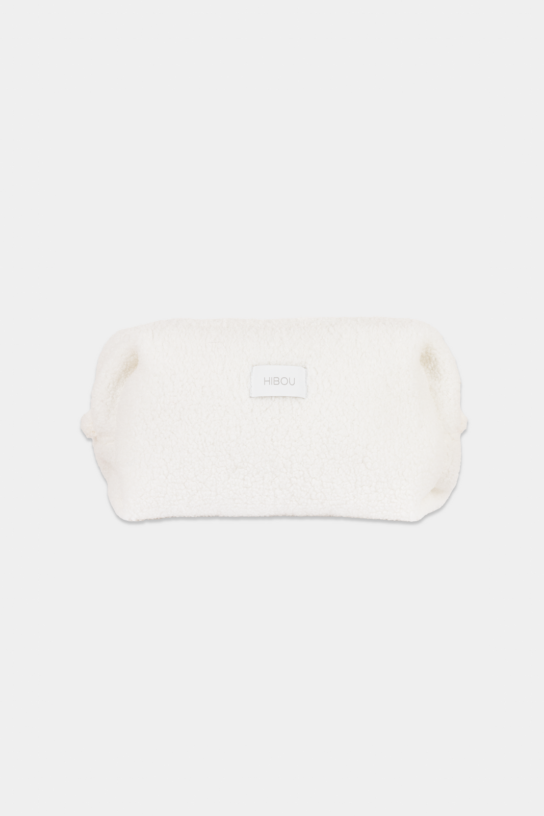 Small Teddy Toiletry Bag in Off-White