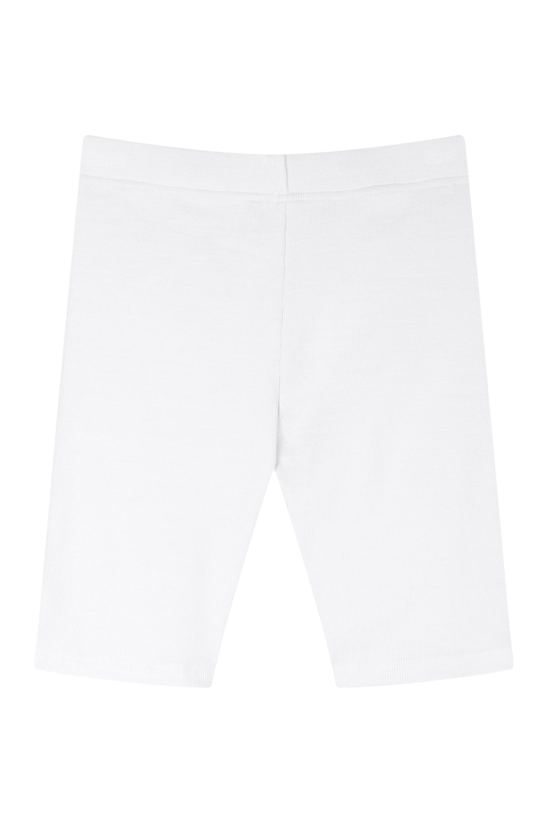 White Biker Shorts