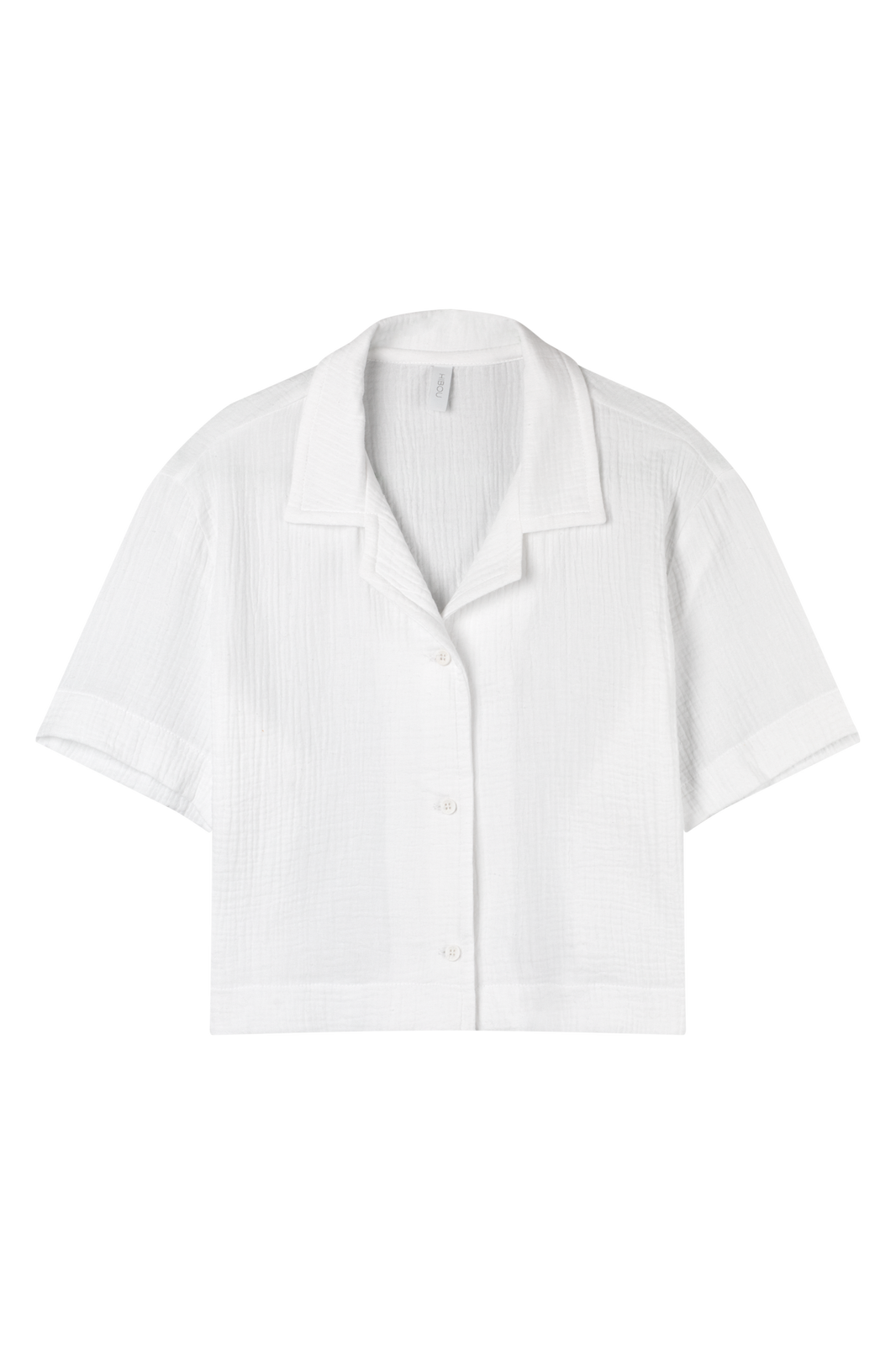 White Muslin Shirt Organic
