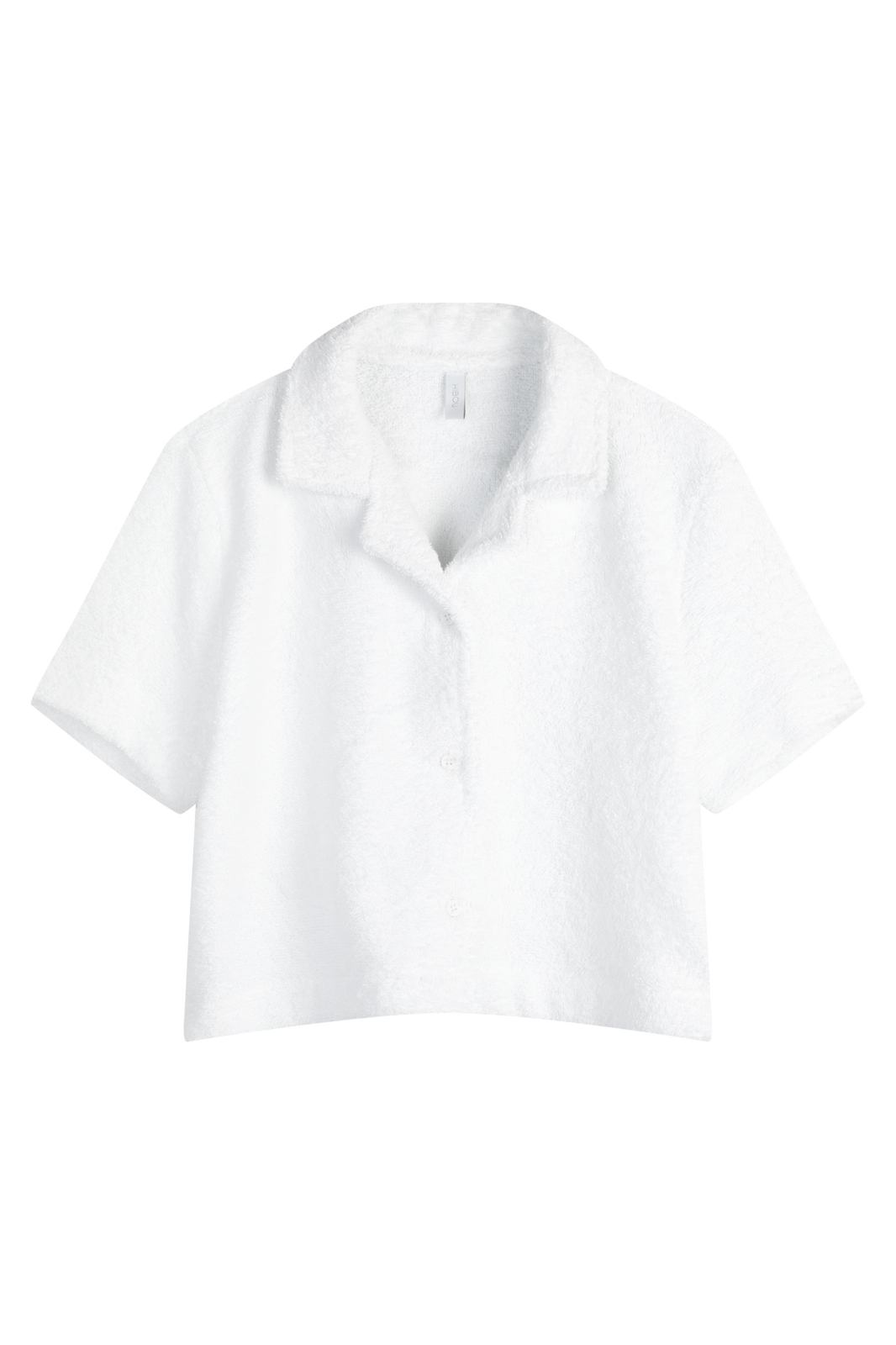 White Terrycloth Shirt
