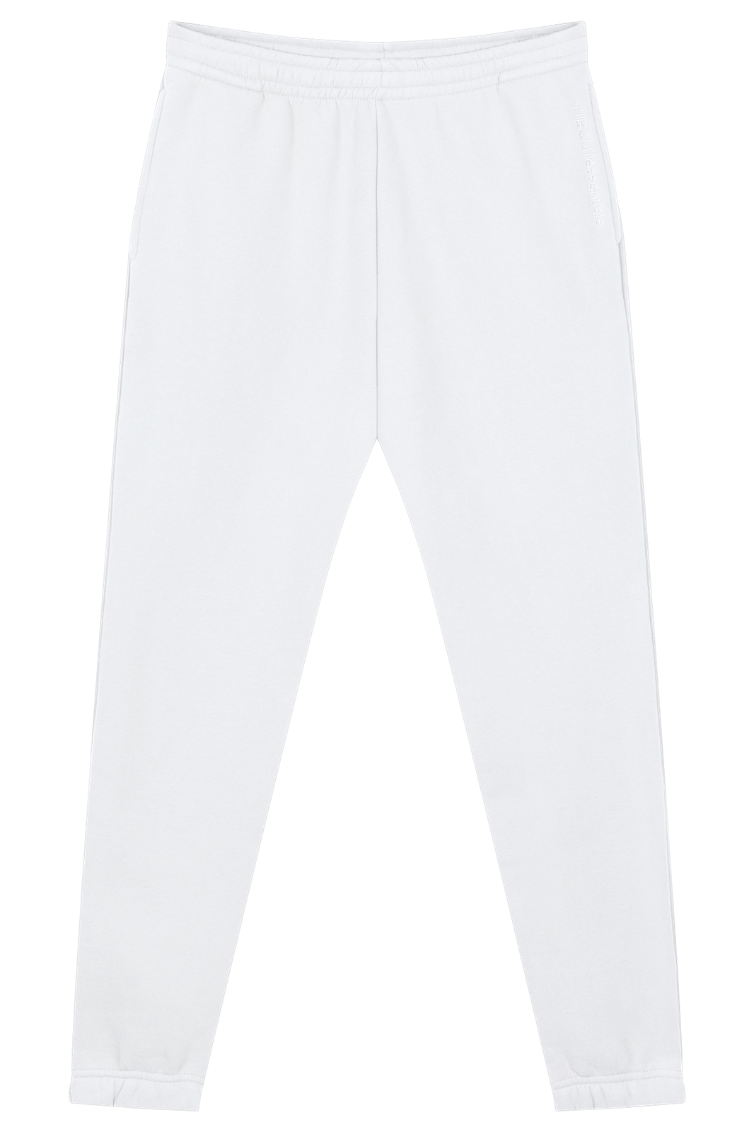 White Thin Oversize Sweatpants