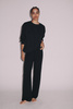 Black Wide Pajama Pants