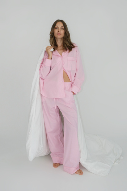 Pink Checkered Trousers "Taylor"