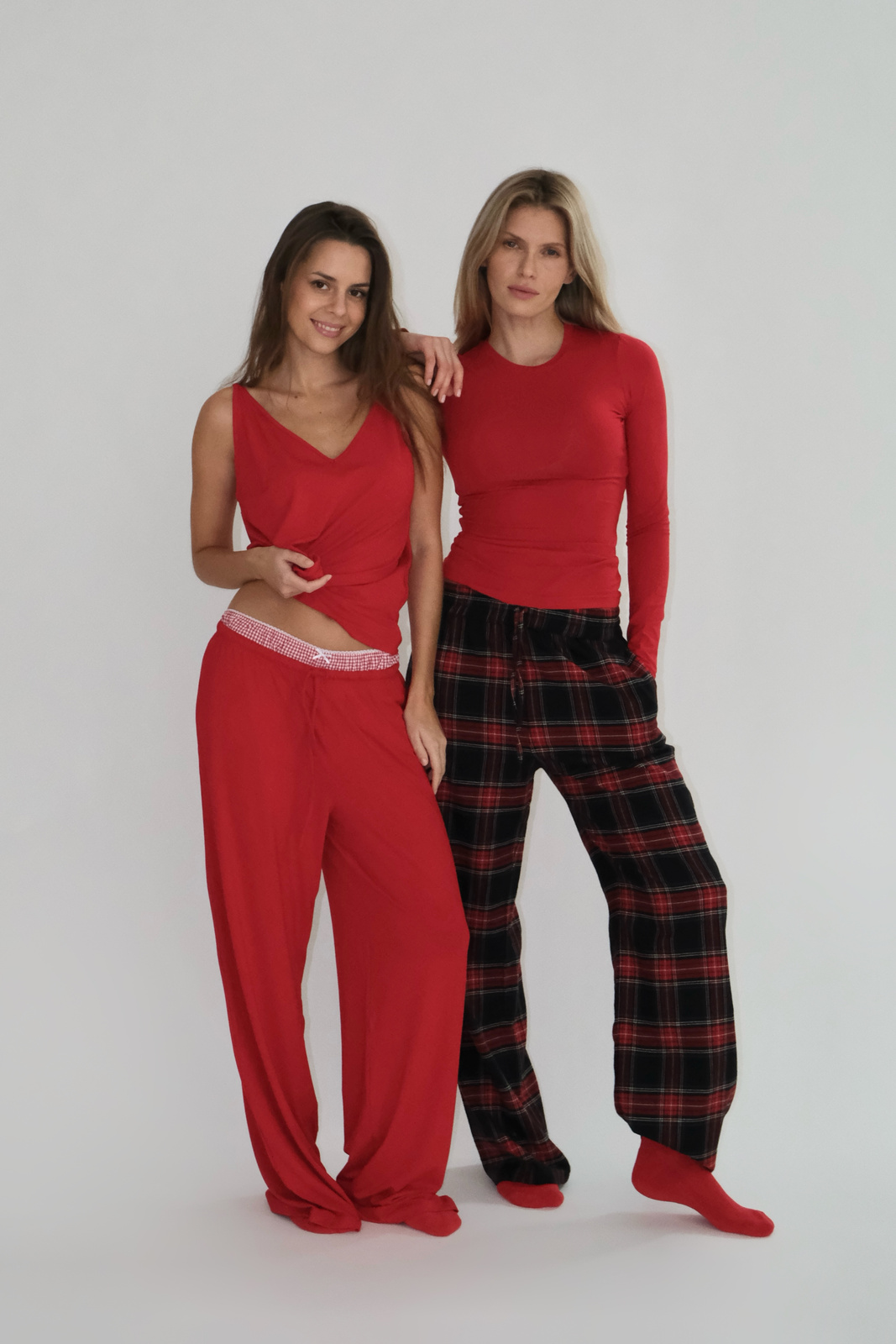 Red Longsleeve "Ivy"