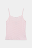 Baby Pink Openwork Top "Rosie"