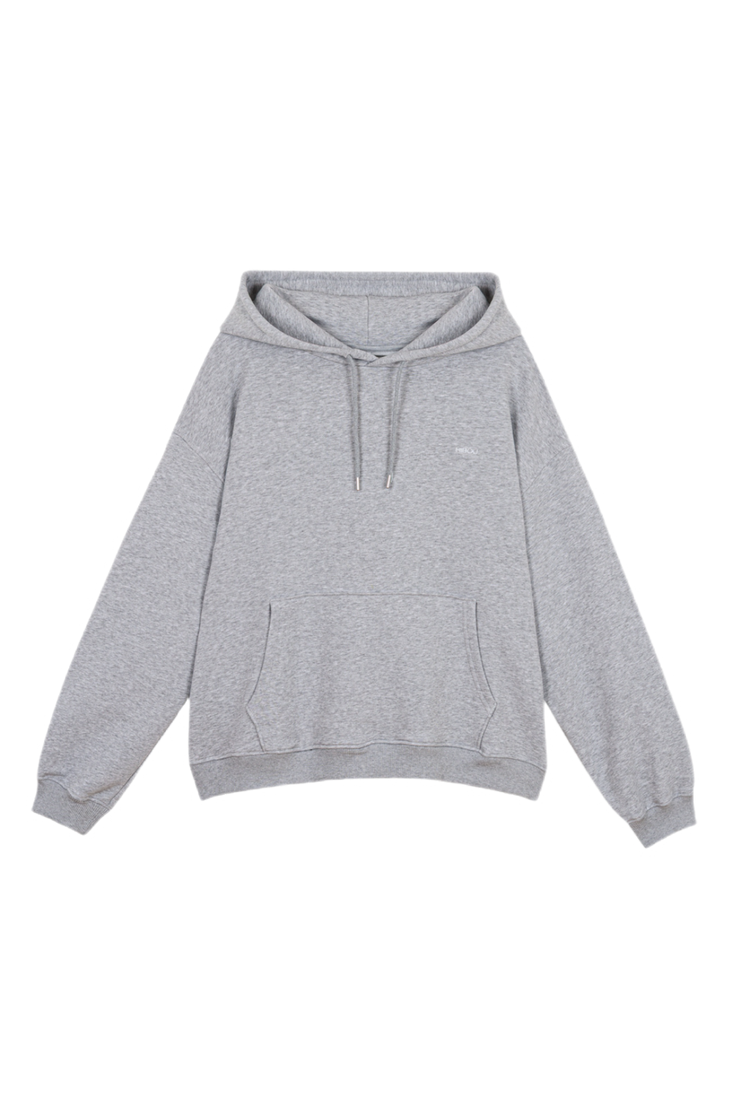 Grey Melange Oversized Hoodie "Joe"