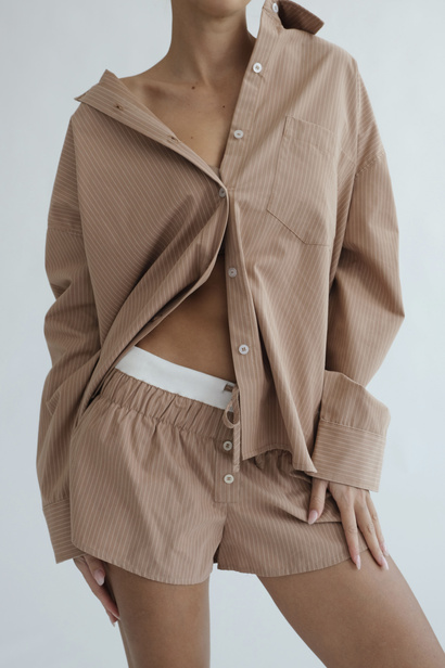 Pinstripe Shirt "Alva"