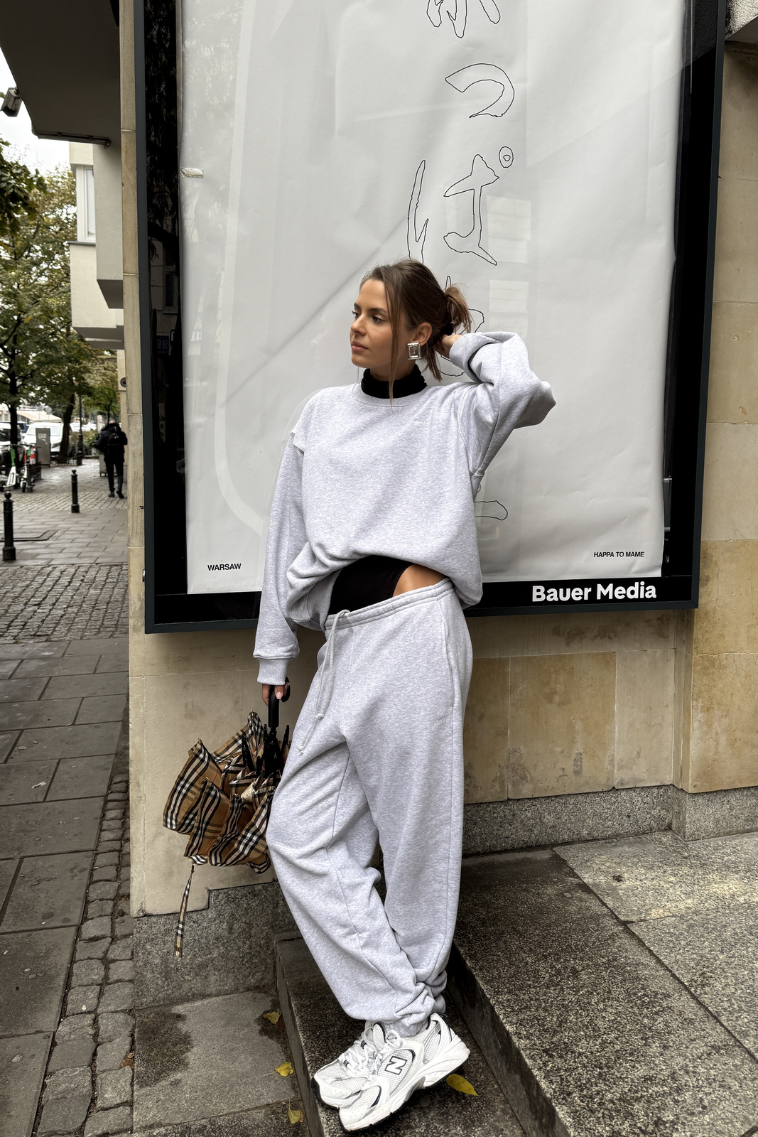 Unisex Sweatpants "Alex" in Grey Melange