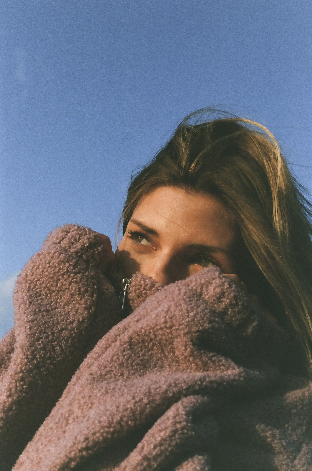 Lilac Teddy Sweatshirt "Georgia"