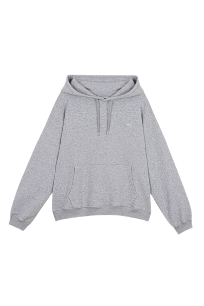 Grey Melange Oversized Hoodie "Joe"