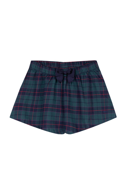 Green Checkered Shorts "Kristen"