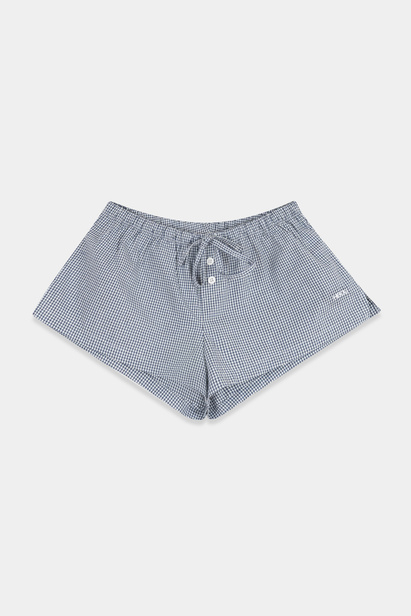 Graphite Checkered Shorts "Alice"