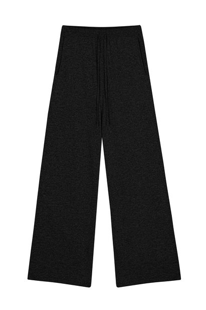 Knit Trousers "Liv" in Black