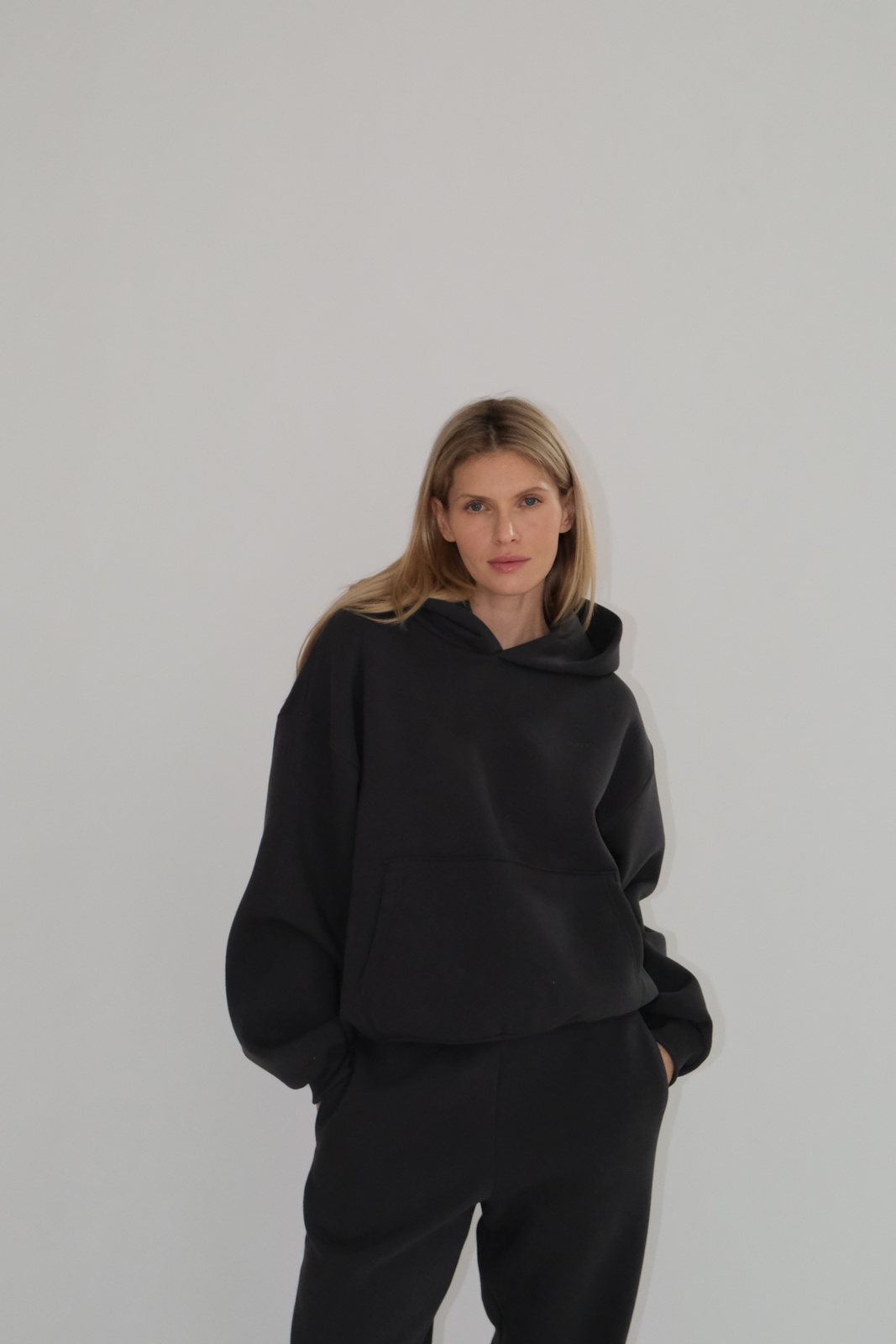 Anthracite Set "Emily" with Fleece