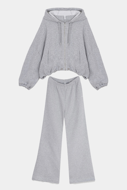 Grey Melange Set "Rene"