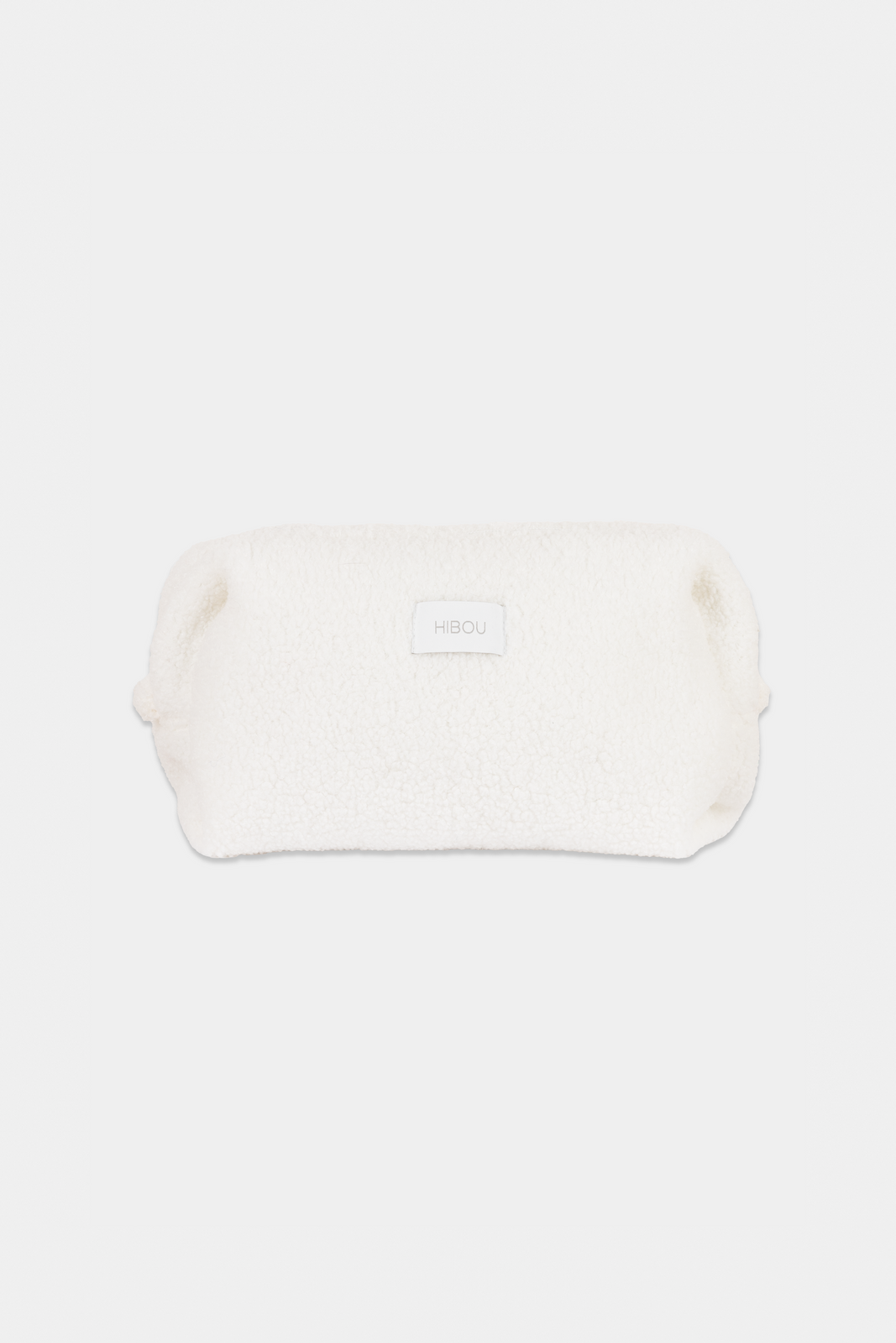 Small Teddy Toiletry Bag in Off White