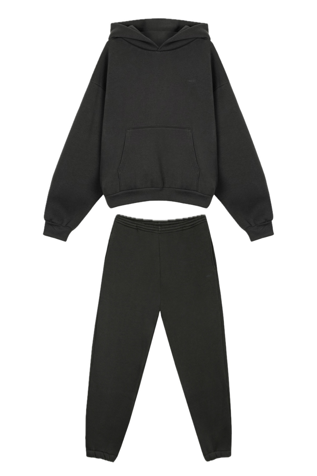 Anthracite Set "Emily" with Fleece