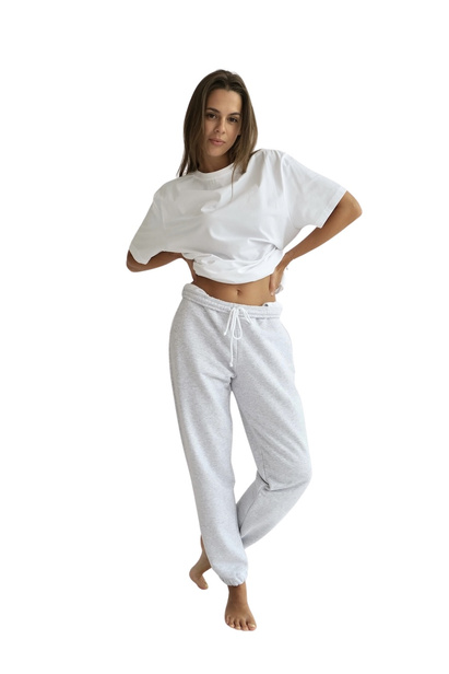 Unisex Sweatpants "Alex" in Light Melange