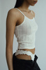 Off White Openwork Top "Rosie"