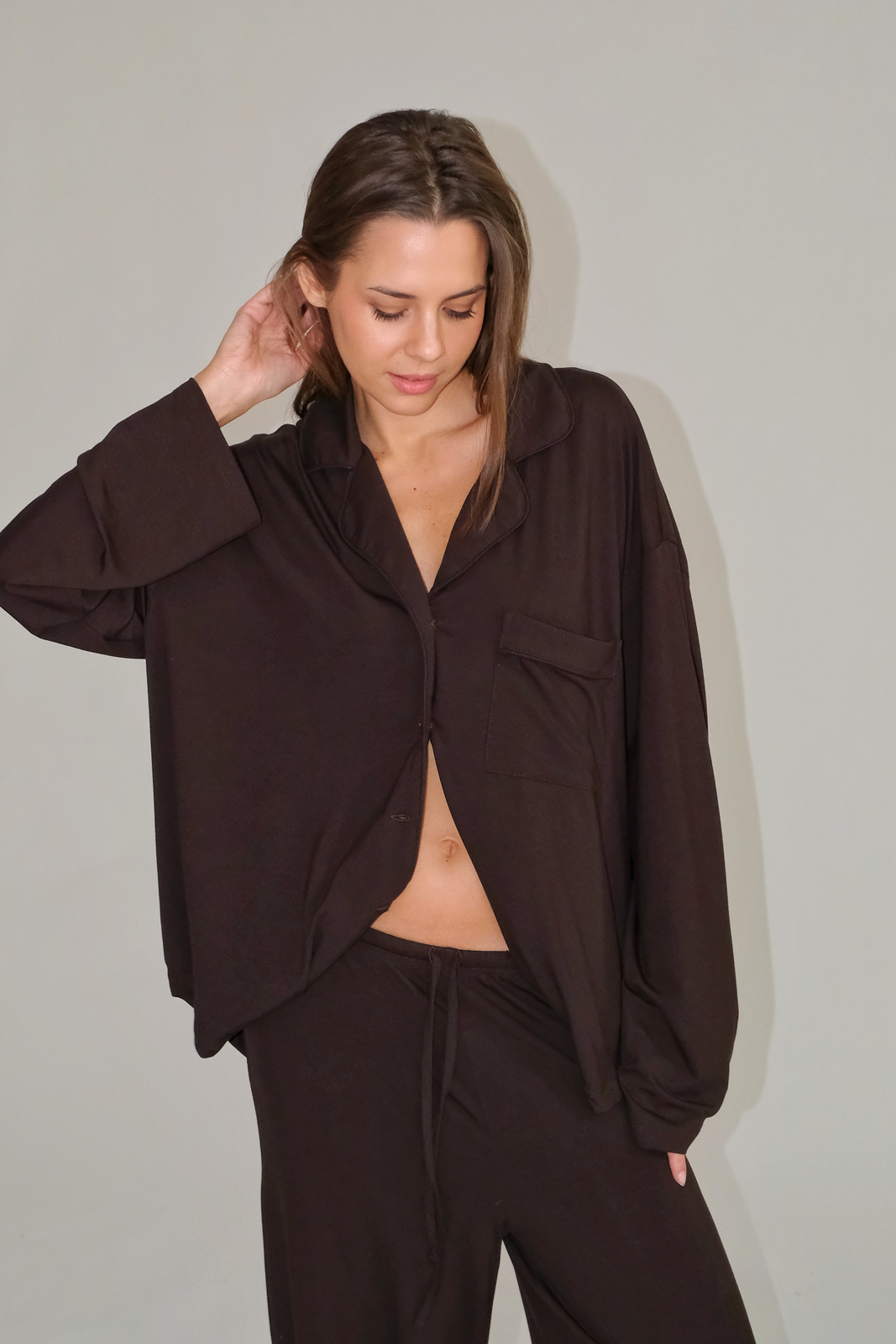 Brown Shirt "Taylor"