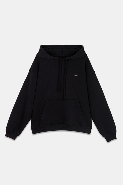 Black Oversized Hoodie "Joe"
