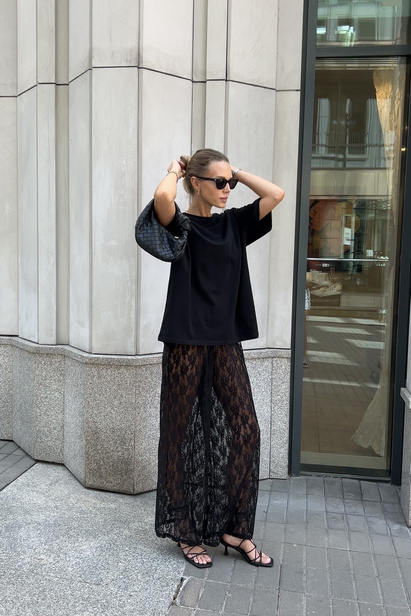 Black Lace Bottoms "Erin"