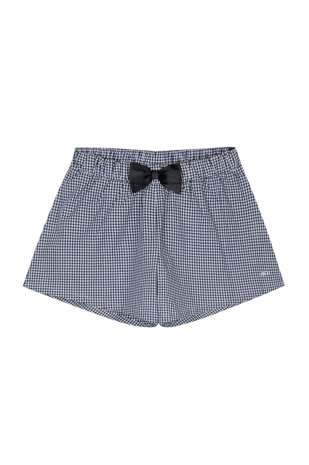 Navy Checkered Shorts "Kristen"
