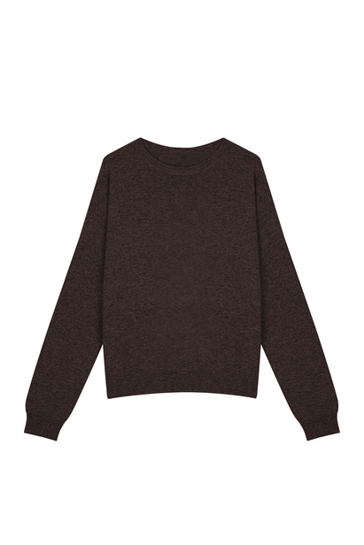 Jumper "Liv" in Chocolate Brown