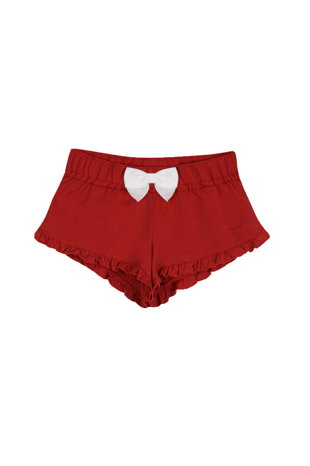 Dark Red Shorts "Frizzly"