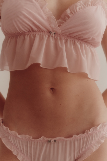 Tie Panties "Daisy" Soft Lilac