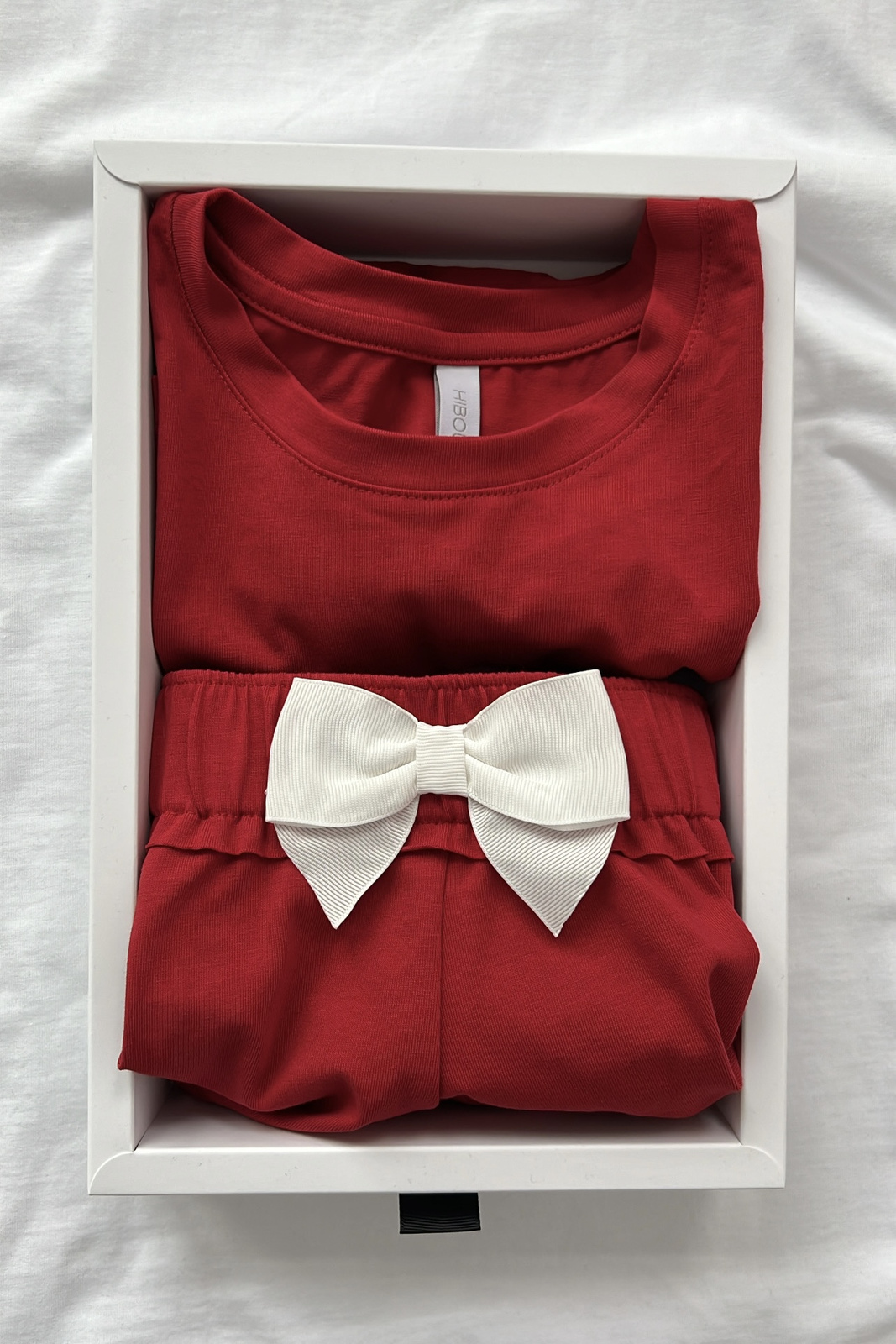 Dark Red Gift Set "Frizzly"