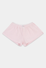 Baby Pink Openwork Shorts "Rosie"