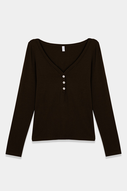 Brown Longsleeve "Miley"