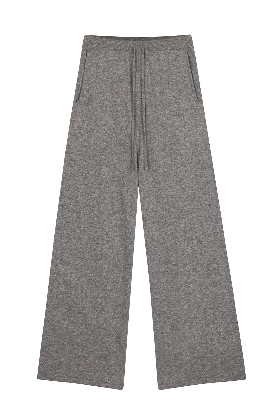 Knit Trousers 7/8 "Liv" in Grey